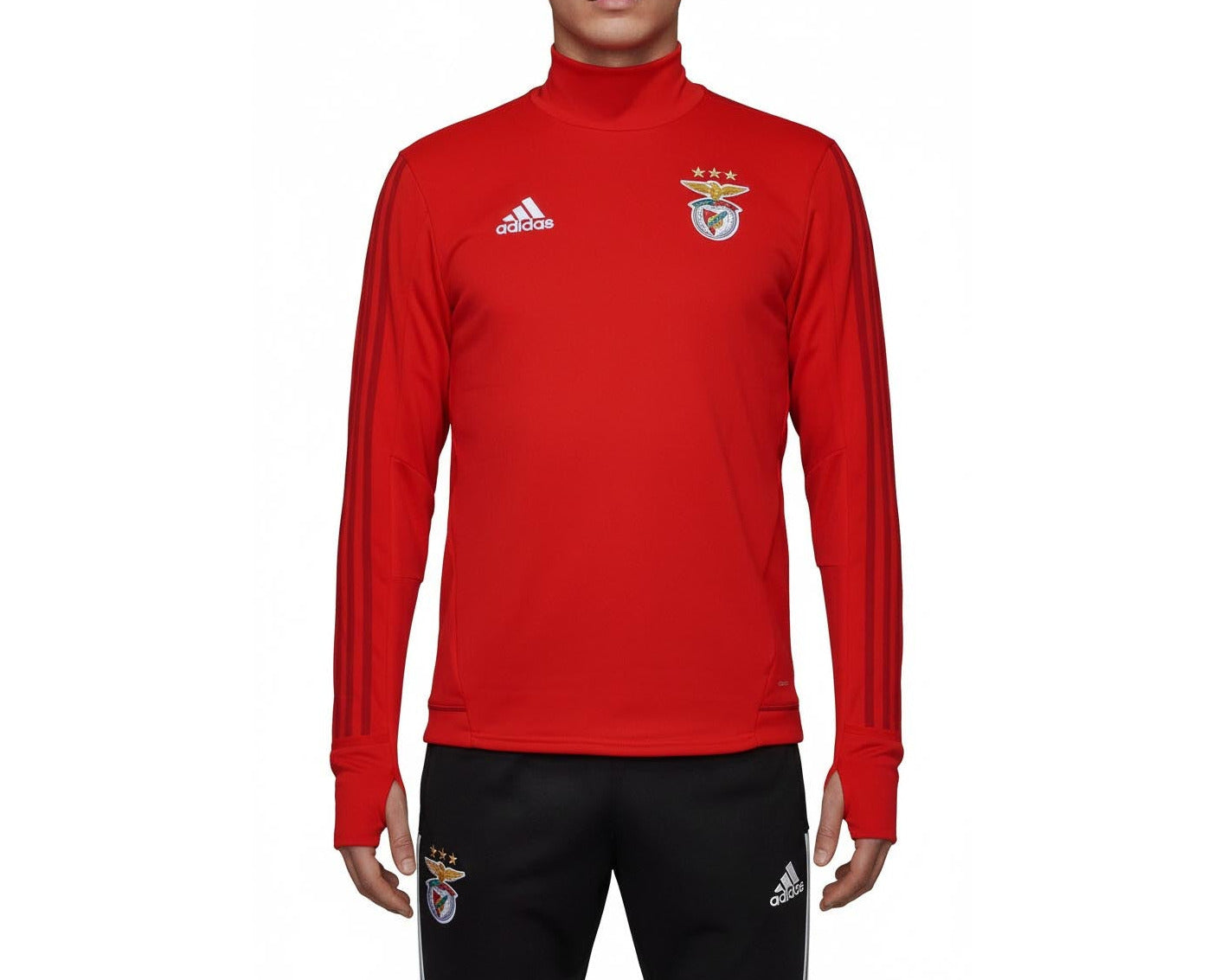 Benfica Lissabon Trainingstop Sweatshirt 2017 2018 Adidas Herren Günstig Kaufen