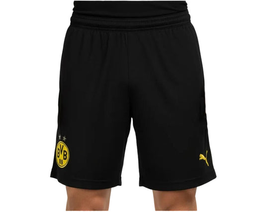 Borussia Dortmund Trikot Shorts 2018/19 Herren Puma schwarz gelb BVB Original mit eingesticktem Wappen