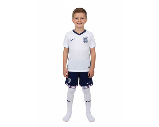 England Minikit Kinder Home 2024/25 Nike Trikot Set mit Hose und Socken