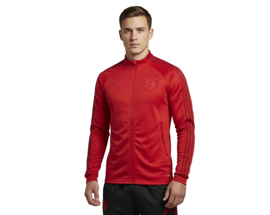 FC Bayern München Anthem Trainingsjacke 2020/21 Adidas Frontansicht neu mit Etikett