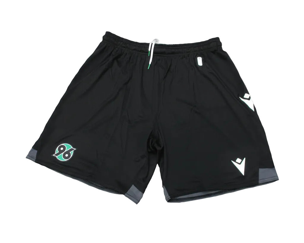 Hannover 96 Shorts Away 2022/23 Macron Herren – Offizielles Vereinswappen eingestickt