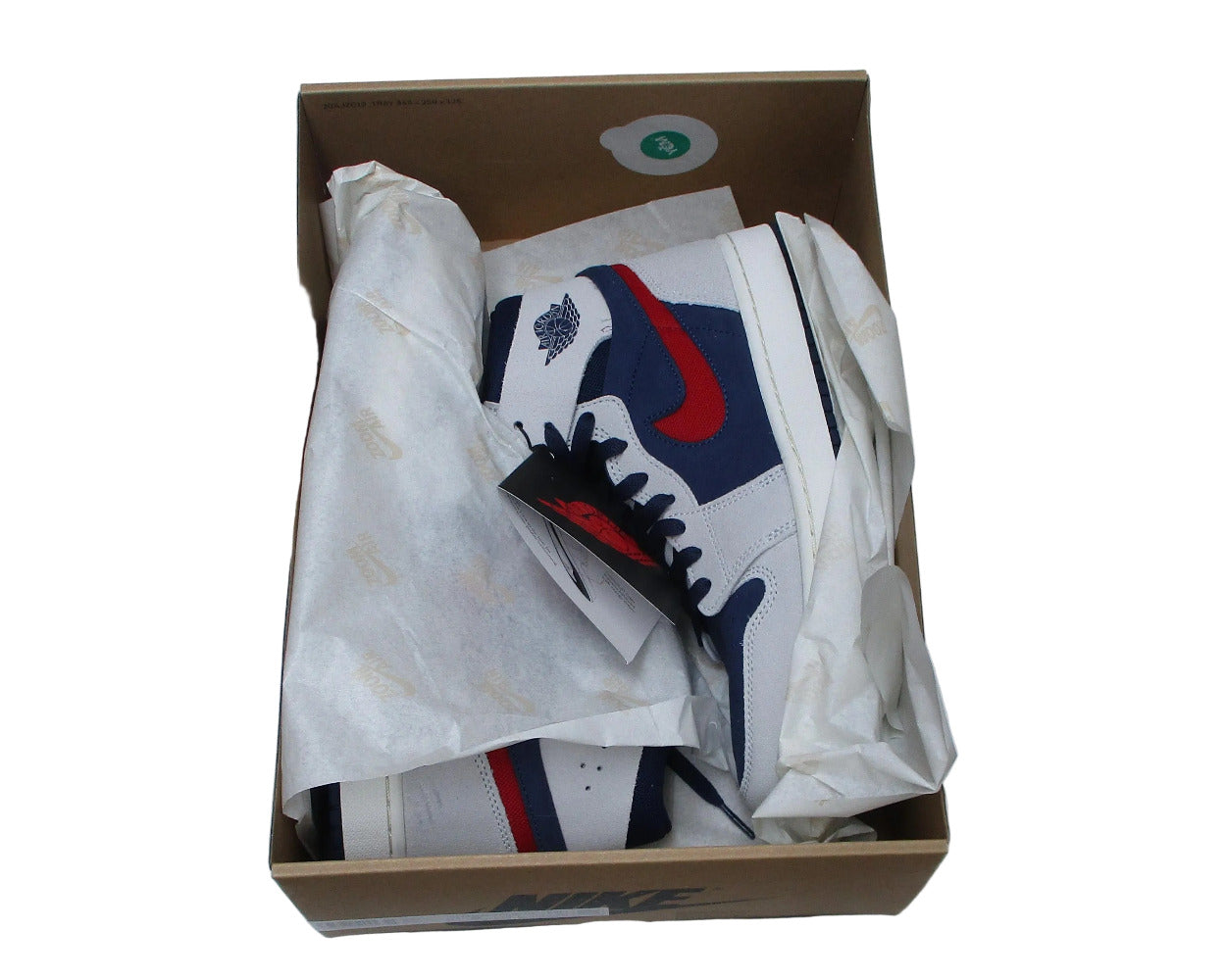 Nike Air Jor­dan Zoom Air CMFT 2 Mid­night Navy/Var­sity-Red