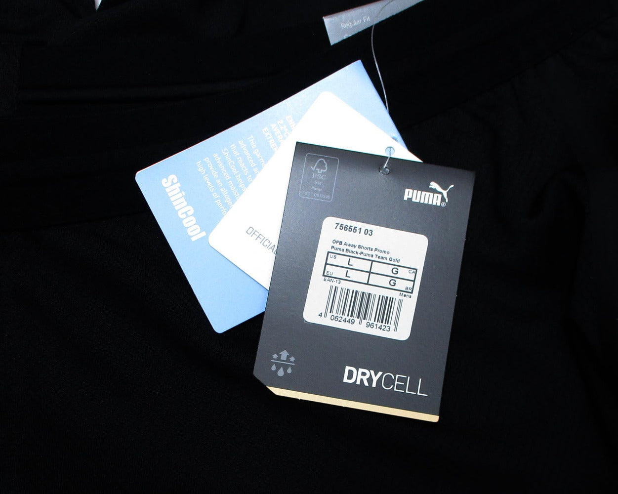 Österreich Player Shorts/Hose Puma 2019/20 Herrengröße Schwarz