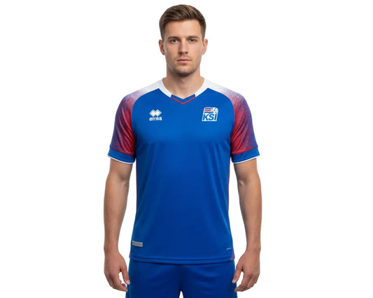 Island Trikot 2018/19 Home Errea Herren, neu, original, Island Fußball