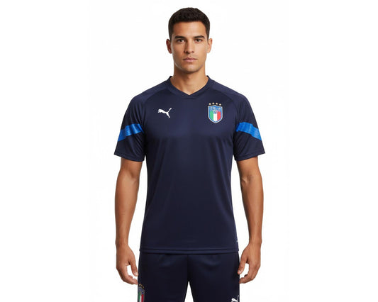 Italien Trainingstrikot Coach 2022/23 von Puma in Slim Fit – originales Herrentrikot der italienischen Fußballnationalmannschaft