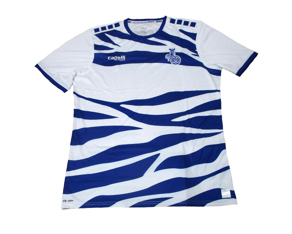 MSV Duisburg Trikot Home 2020/21 Capelli Herren Heimtrikot mit eingesticktem Vereinswappen