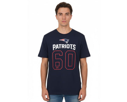 New England Patriots T-Shirt Herren New Era NFL Fan Shirt aus Baumwolle mit Logo Siebdruck