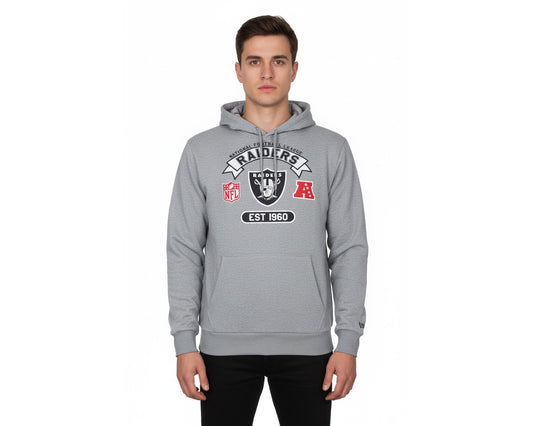 Raiders Hoodie Kapuzenpullover NFL New Era Herren schwarz
