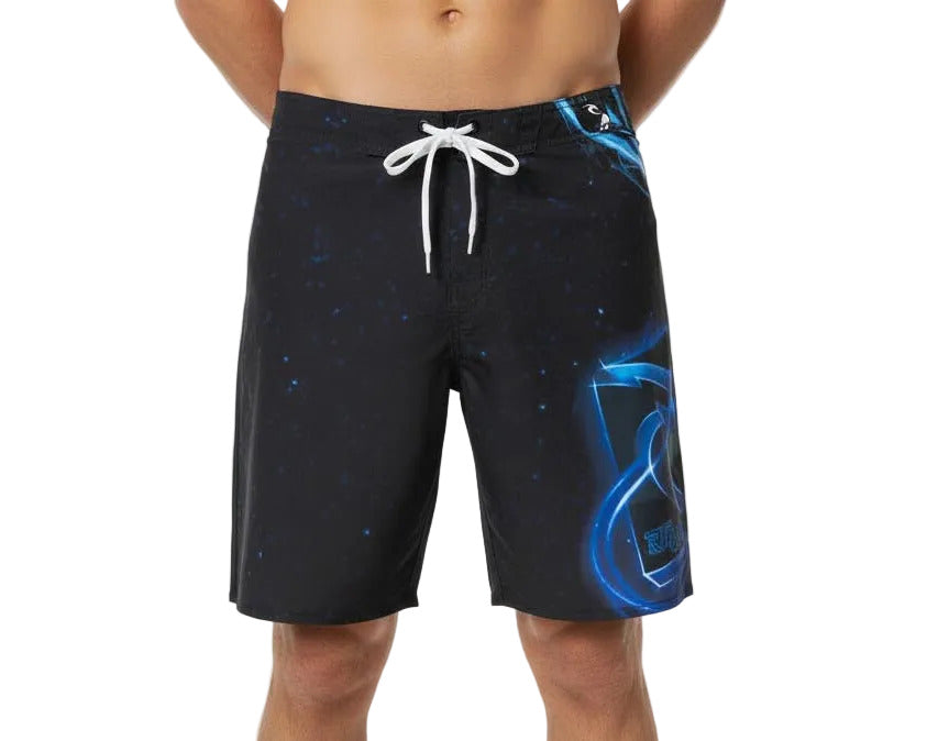 Rip Curl Boardshorts Bermuda Invader Blue Herren mit eingesticktem Logo