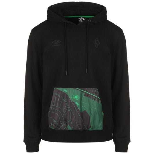 SV Werder Bremen Hoodie Navigation Umbro 2022/23 – Schwarz