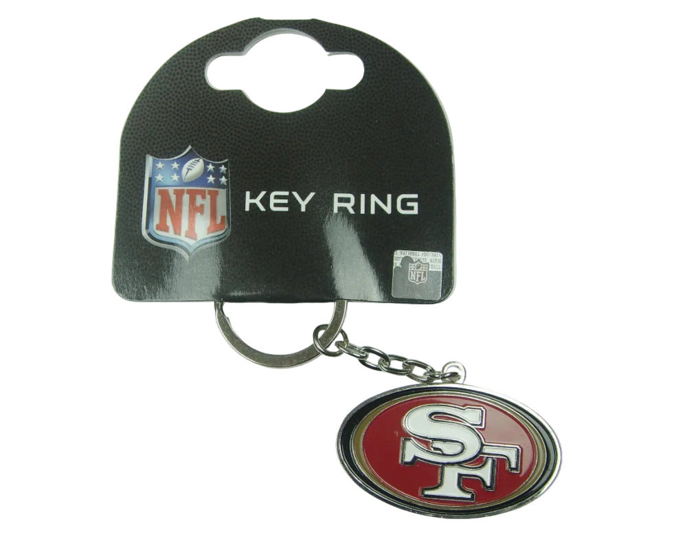 San Francisco 49ers NFL Schlüsselanhänger – Original NFL Merchandise Fanartikel neu und originalverpackt
