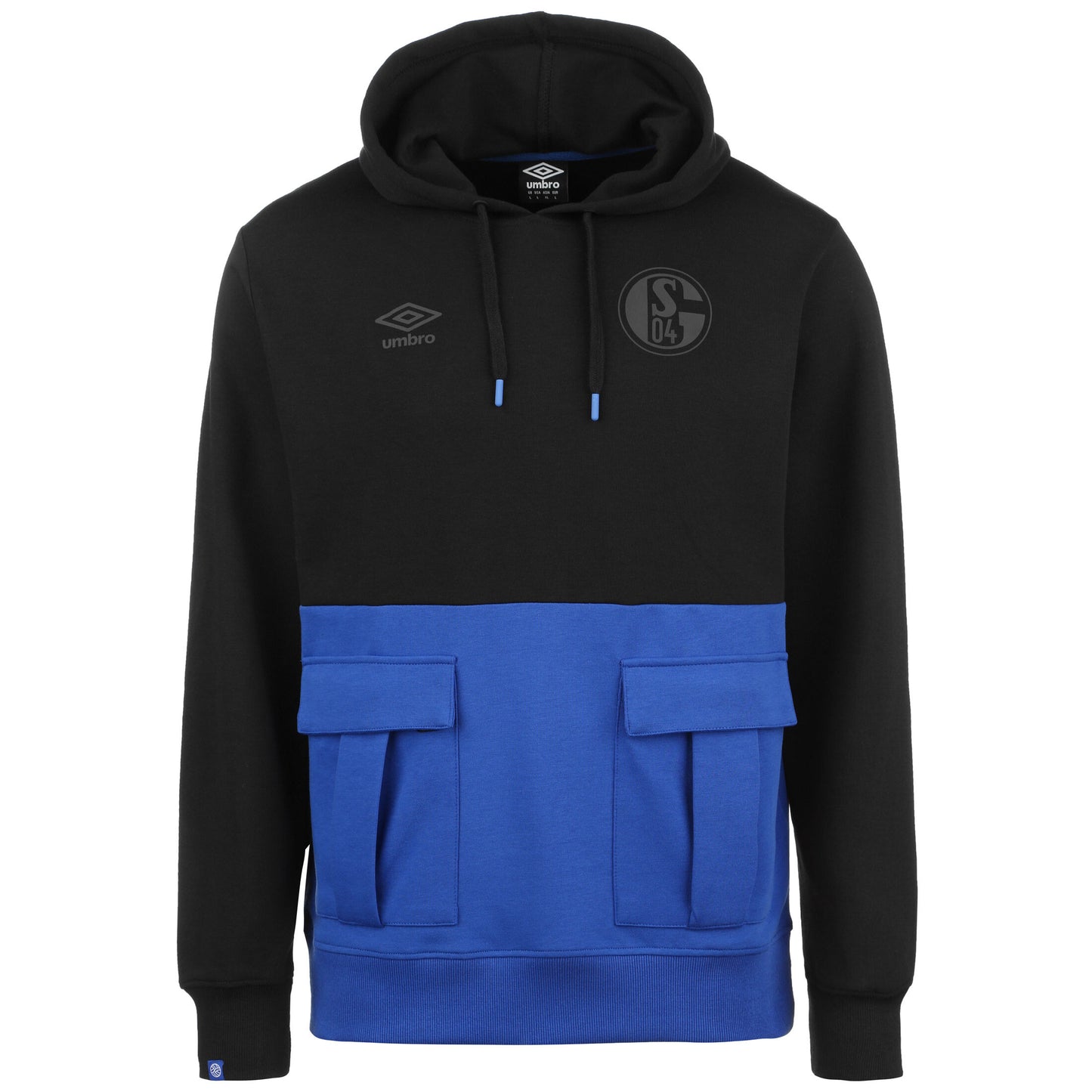 FC Schalke 04 Hoodie Umbro 2022/23 Schwarz Blau