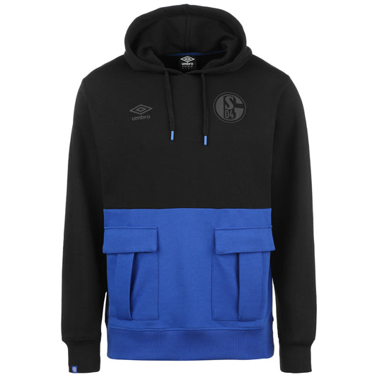 FC Schalke 04 Hoodie Umbro 2022/23 Schwarz Blau