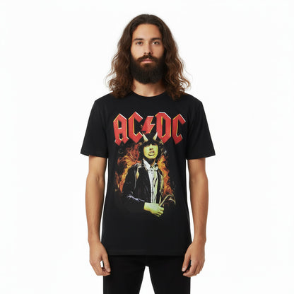 ⚡ AC/DC™ T-Shirt – Angus Young | Offizielles Band-Merchandise ⚡