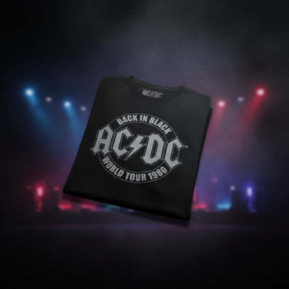 AC/DC™ T-Shirt – Back in Black | Offizielles Band-Merchandise