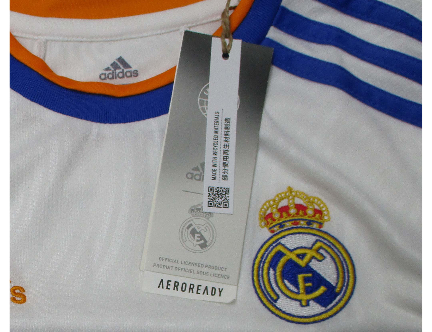 Real Madrid Trikot Home 2021/22 Kindergröße Adidas