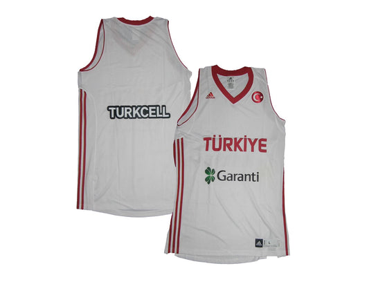 Türkei FIBA Basketball Trikot 2011 Adidas White