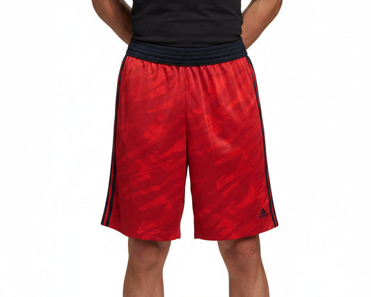 Adidas Basketball Shorts GTX Wendeshorts Rot Schwarz G89198 Herren Basketballhose mit Wendefunktion.