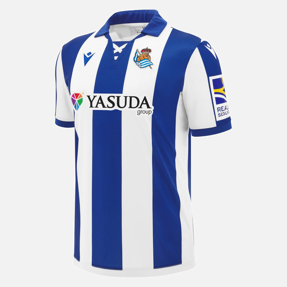 Real Sociedad San Sebastián Trikot 2024/25 Macron Home