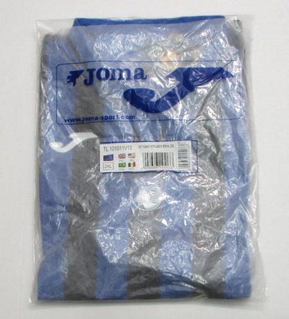 Original Atalanta Bergamo Home Trikot 2019/20 von Joma in Blau-Schwarz, Herren XXL, neu mit Etiketten und aufgeflocktem Vereinswappen. Originalverpackung.