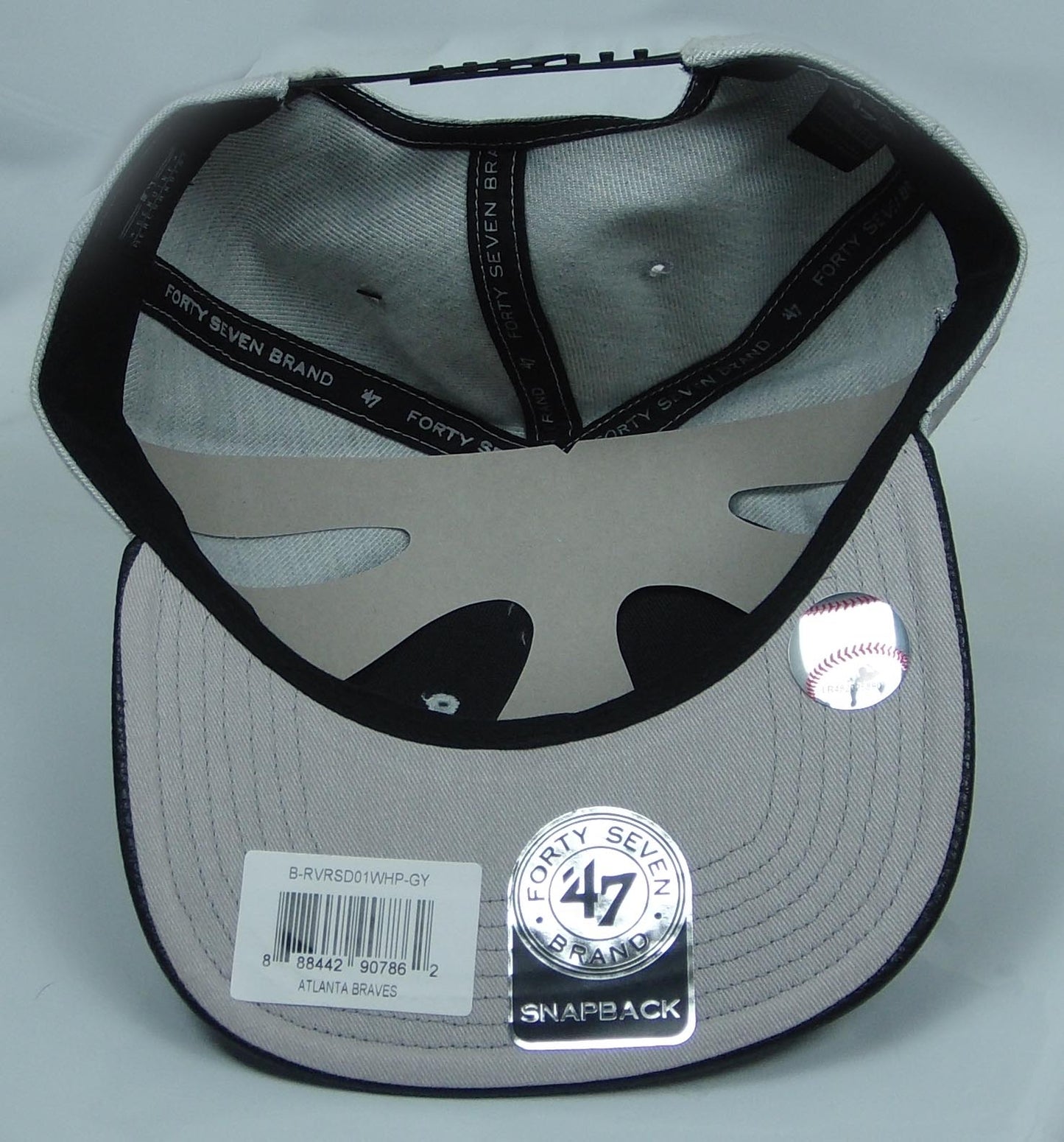 Atlanta Braves MLB Snapback Cap Riverside Captain '47 Brand