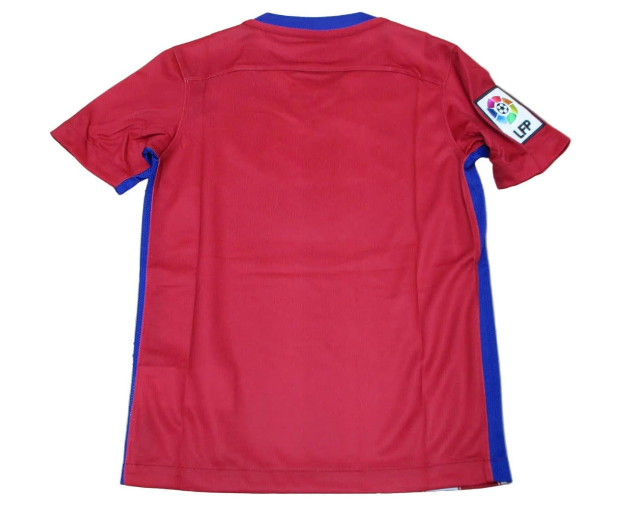 Atlético Madrid Heimtrikot Nike 2015/16 Kinder rot-weiß Dri-FIT Rückansicht. 