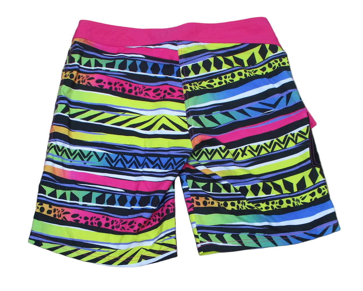 Billabong Board Shorts Damen Nishimon 45 Bermuda Strandshorts mit Tasche Polyester. Rückseite.