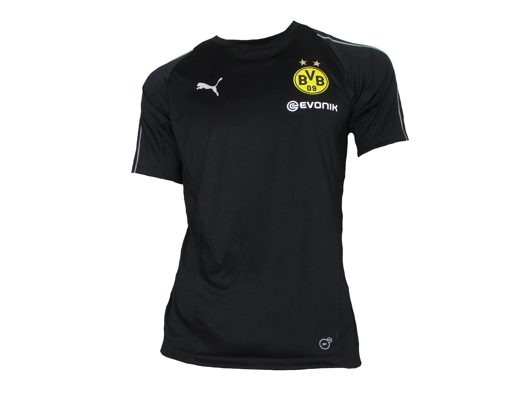 Schwarz-Silber Borussia Dortmund BVB Trainingstrikot Puma . Als reduziertes Angebot günstig kaufen.