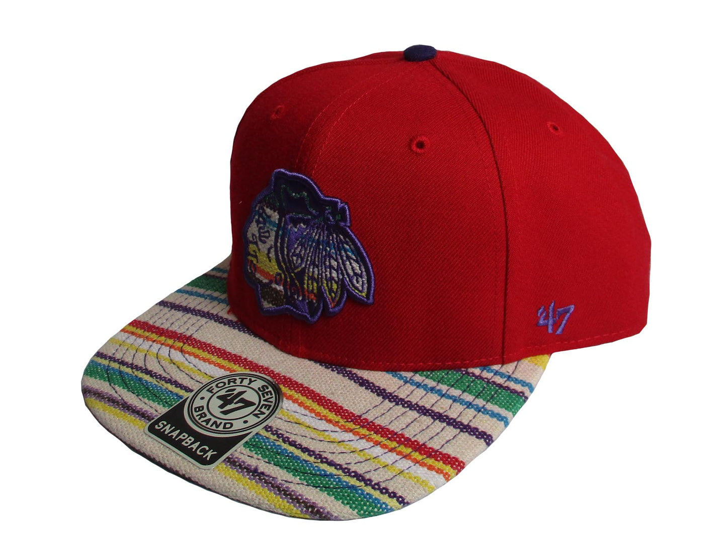 Chicago Blackhawks NHL Snapback Baseball Cap '47 Brand