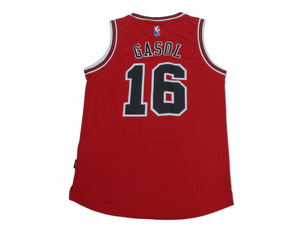 Chicago Bulls NBA Swingman Trikot 2015 von Adidas. Offizielles Basketballtrikot in Herrengröße. Rückseite