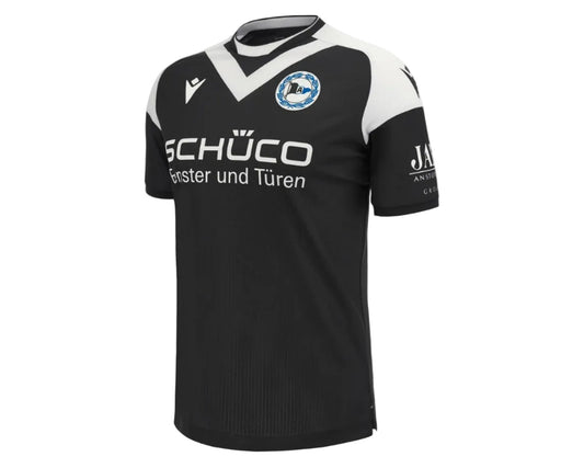 Frontansicht des DSC Arminia Bielefeld Trikot Away 2023/24 von Macron. Als reduziertes Angebot günstig kaufen.