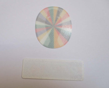UEFA Europameisterschaft EURO 2024 Logo Flock Foundation Set – Offizieller Turnier-Patch