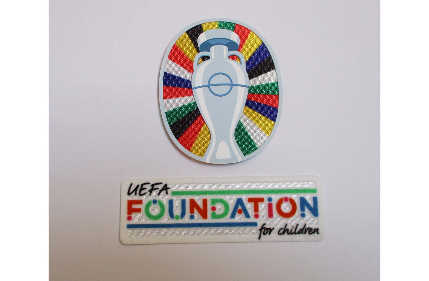 UEFA Europameisterschaft Euro 2024 Logo Flock Foundation Set