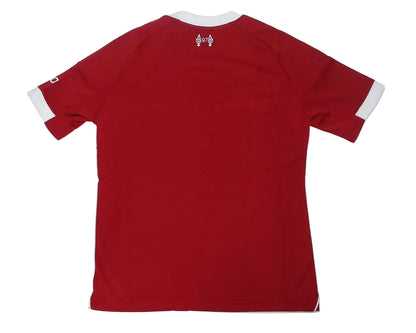 FC Liverpool Trikot Home 2025/26 von Adidas. Offizielles Fußballtrikot in Kindergröße. Rückseite.