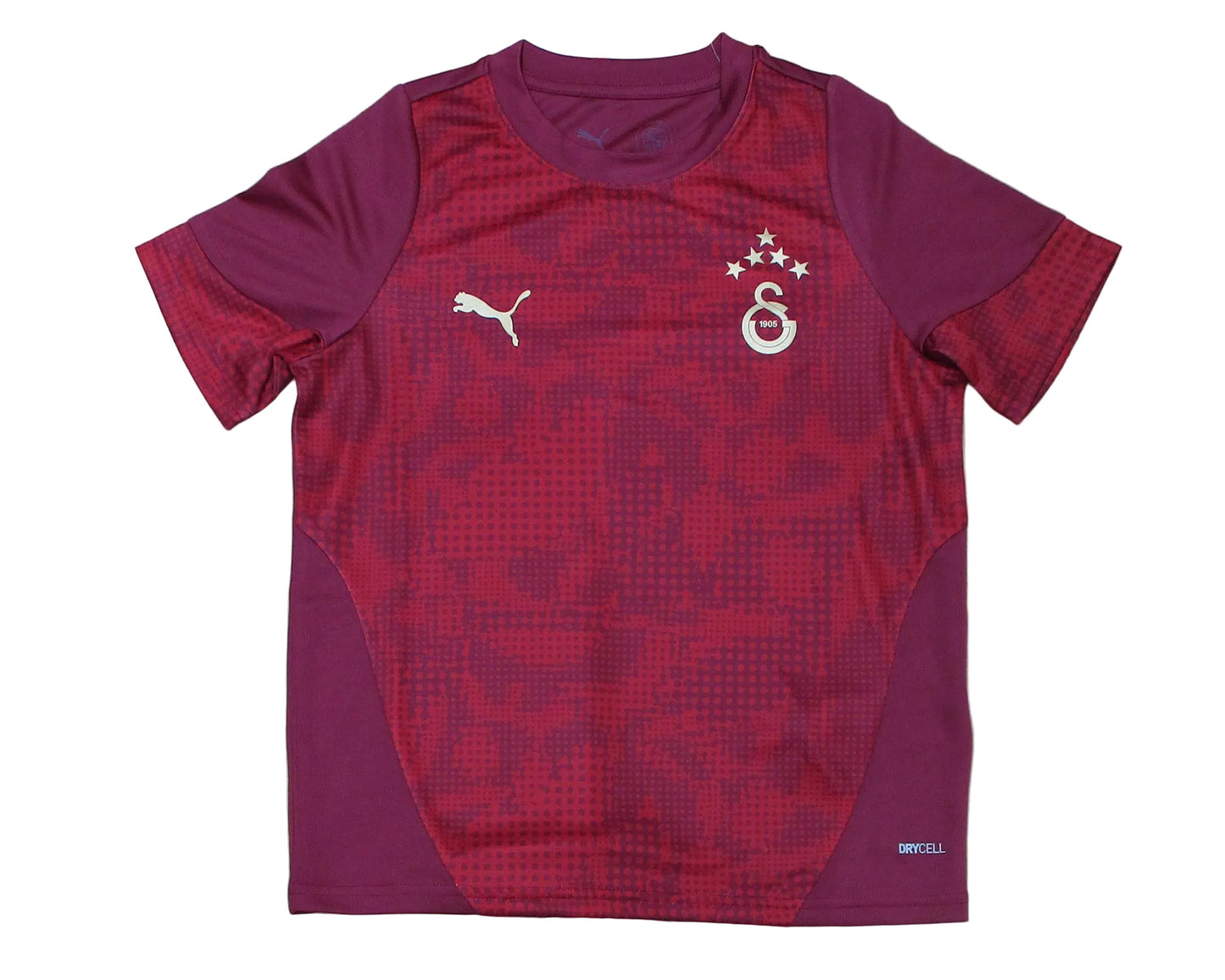 Galatasaray Istanbul Kinder Trainingstrikot Puma 5 Sterne 782885-03 mit DryCELL Technologie.