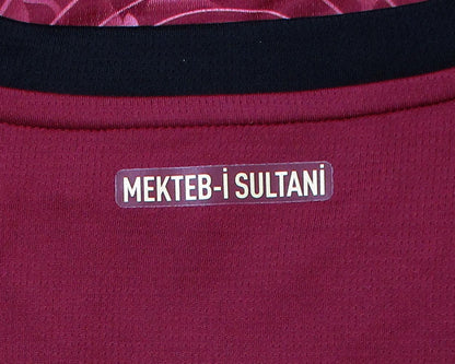 Puma Galatasaray Istanbul Trikot 2025/26 Third Ausweichtrikot in Team Regal Red Gold ohne Sponsor. Nacken.