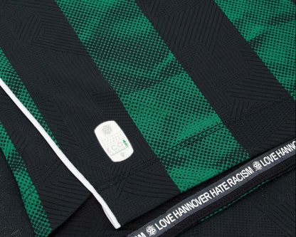 Hannover 96 Trikot Away 2026 2027 Macron Herren rot geprägte Wahrzeichen Eco Softlock neu mit Etikett. Eco Logo.