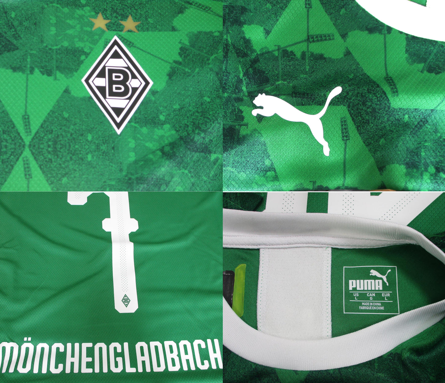 Borussia Mönchengladbach Spielertrikot 2019/20 Third Europapokal Puma Promo Spieleredition Patrick Herrmann