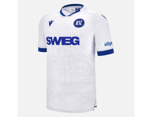 Karlsruhe Trikot Away von Macron aus der Saison 2025/26. Offizielles Fußballtrikot in Herrengröße.