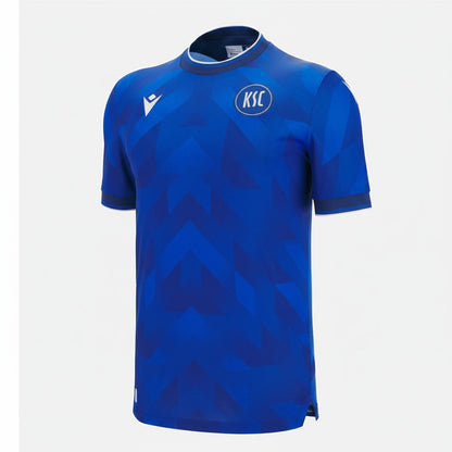 Karlsruhe Home Trikot von Macron Saison 2025/26. Offizielles Fußballtrikot in Herrengröße.