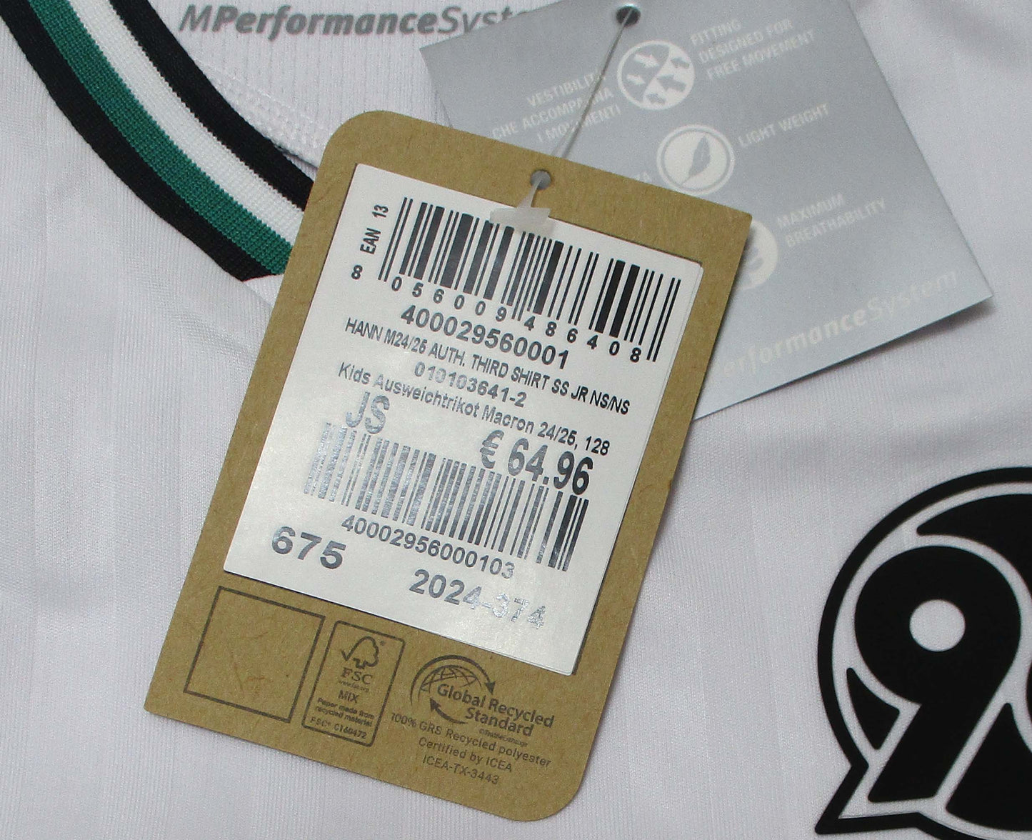 Hannover 96 Kinder Trikot Third 2024/25 Macron