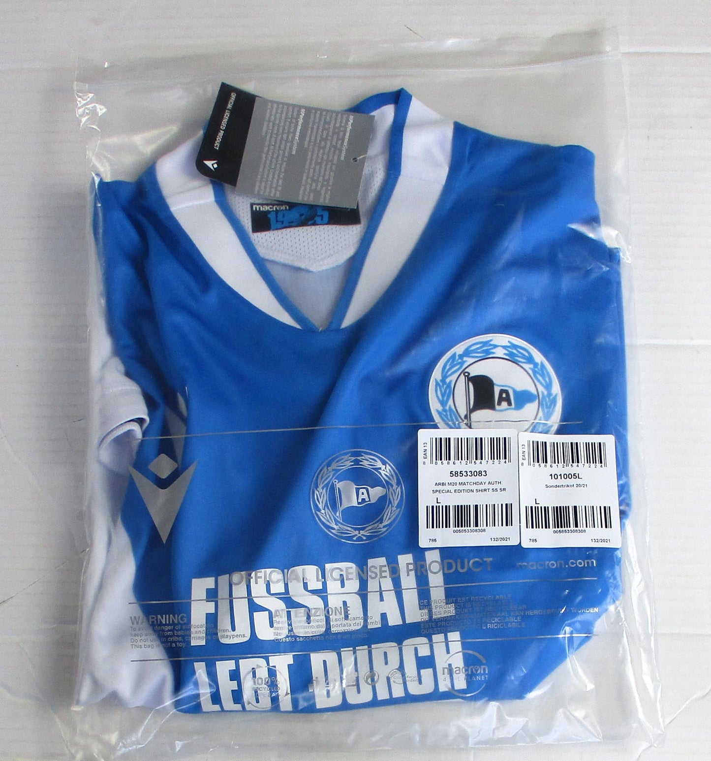 DSC Arminia Bielefeld Trikot 2020/21 Special Edition Macron