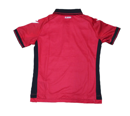 Albanien FSHF Trikot Nationalmannschaft Home 2023/24 Kindergröße Macron