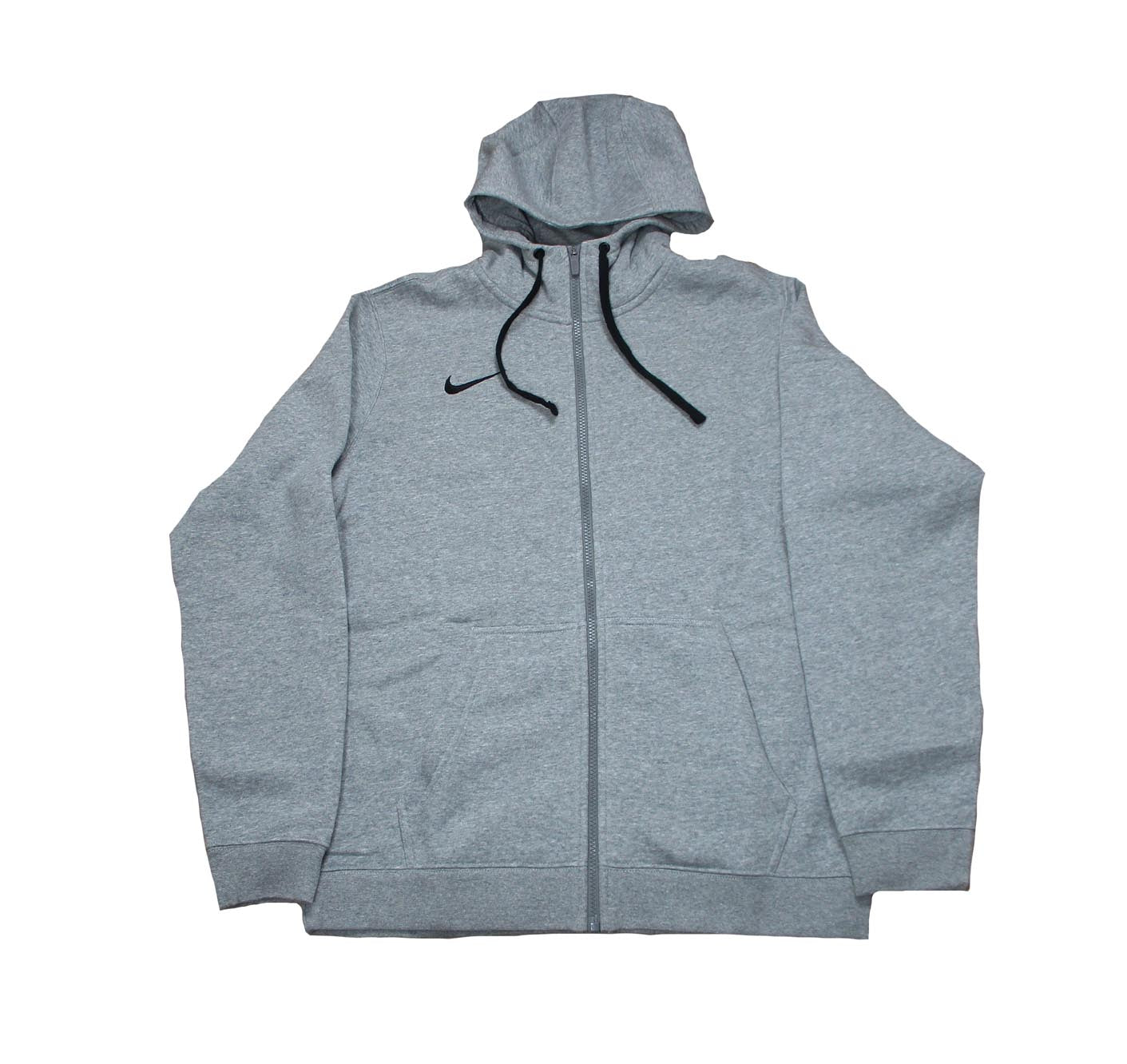 Nike Club 19 Fleece Kapuzenjacke Hoodie Grey