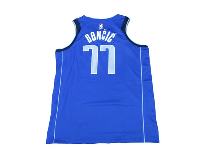 Dallas Mavericks Basketball Trikot Luka Dončić Nike Swingman Icon Edition