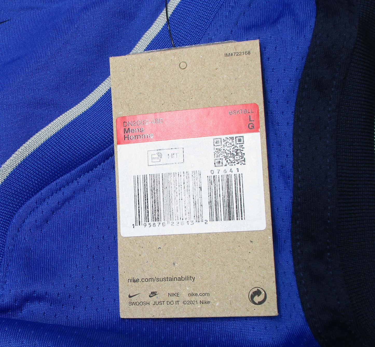 Dallas Mavericks Basketball Trikot Luka Dončić Nike Swingman Icon Edition