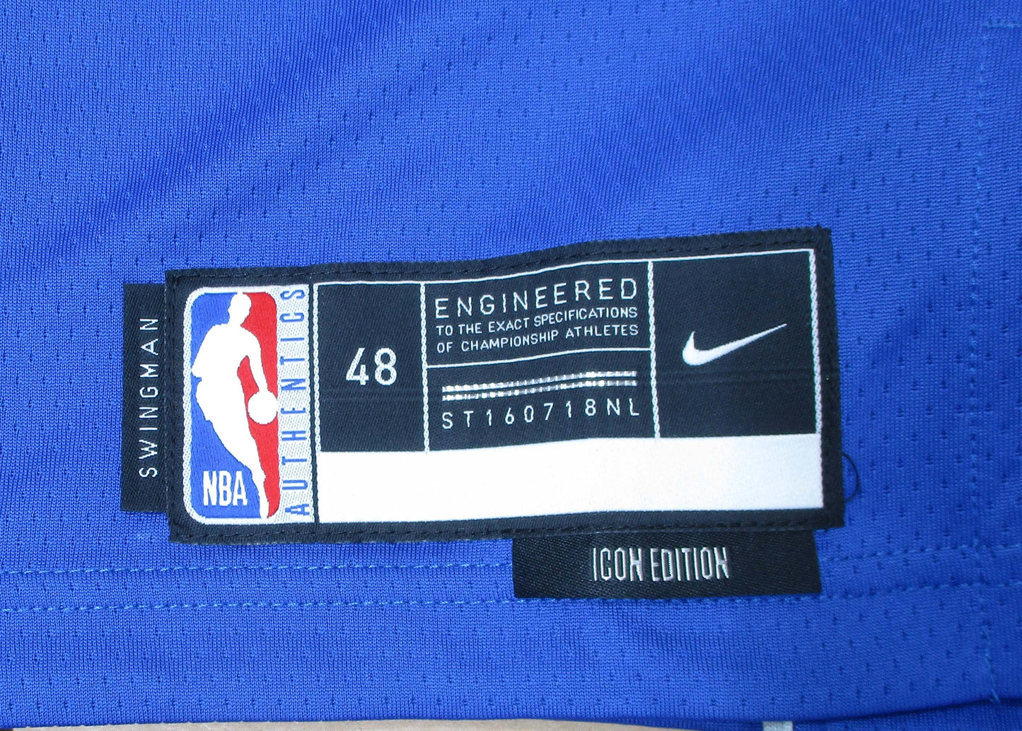 Dallas Mavericks Basketball Trikot Luka Dončić Nike Swingman Icon Edition
