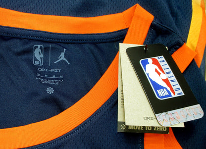 New York Knicks Basketball Trikot Nike Swingman Stateman Edition