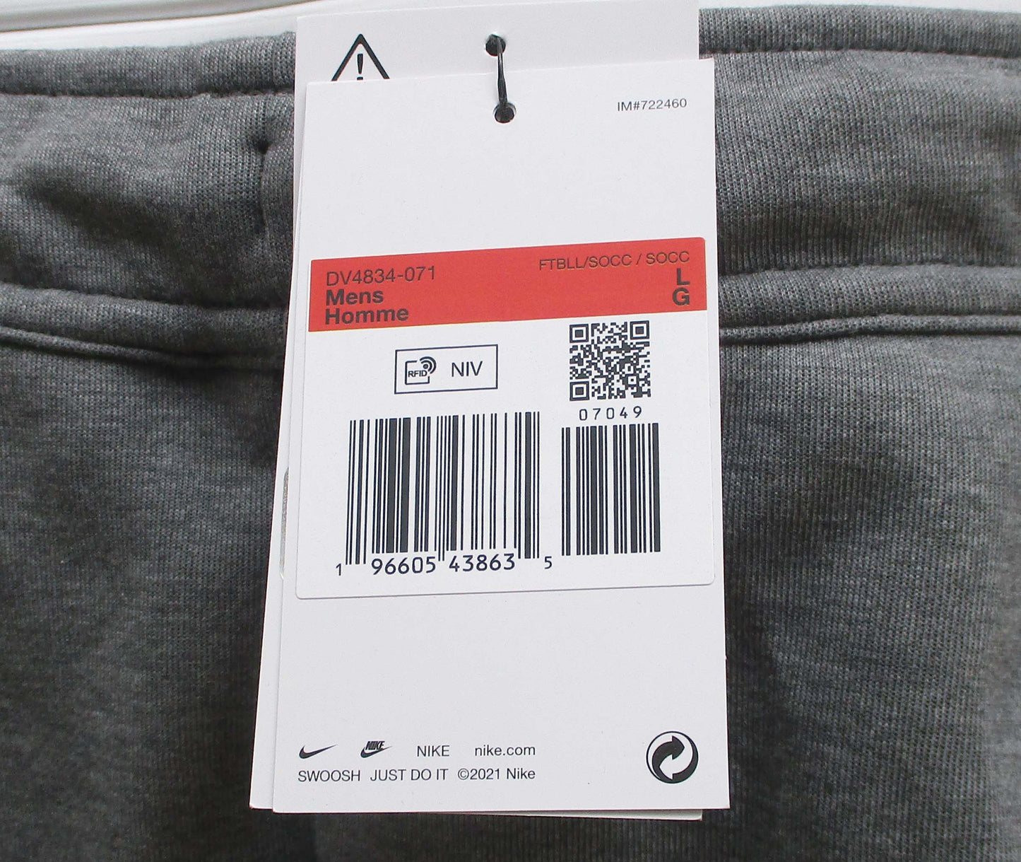 Nike FC Liverpool Tech Fleece Jogginghose Grau