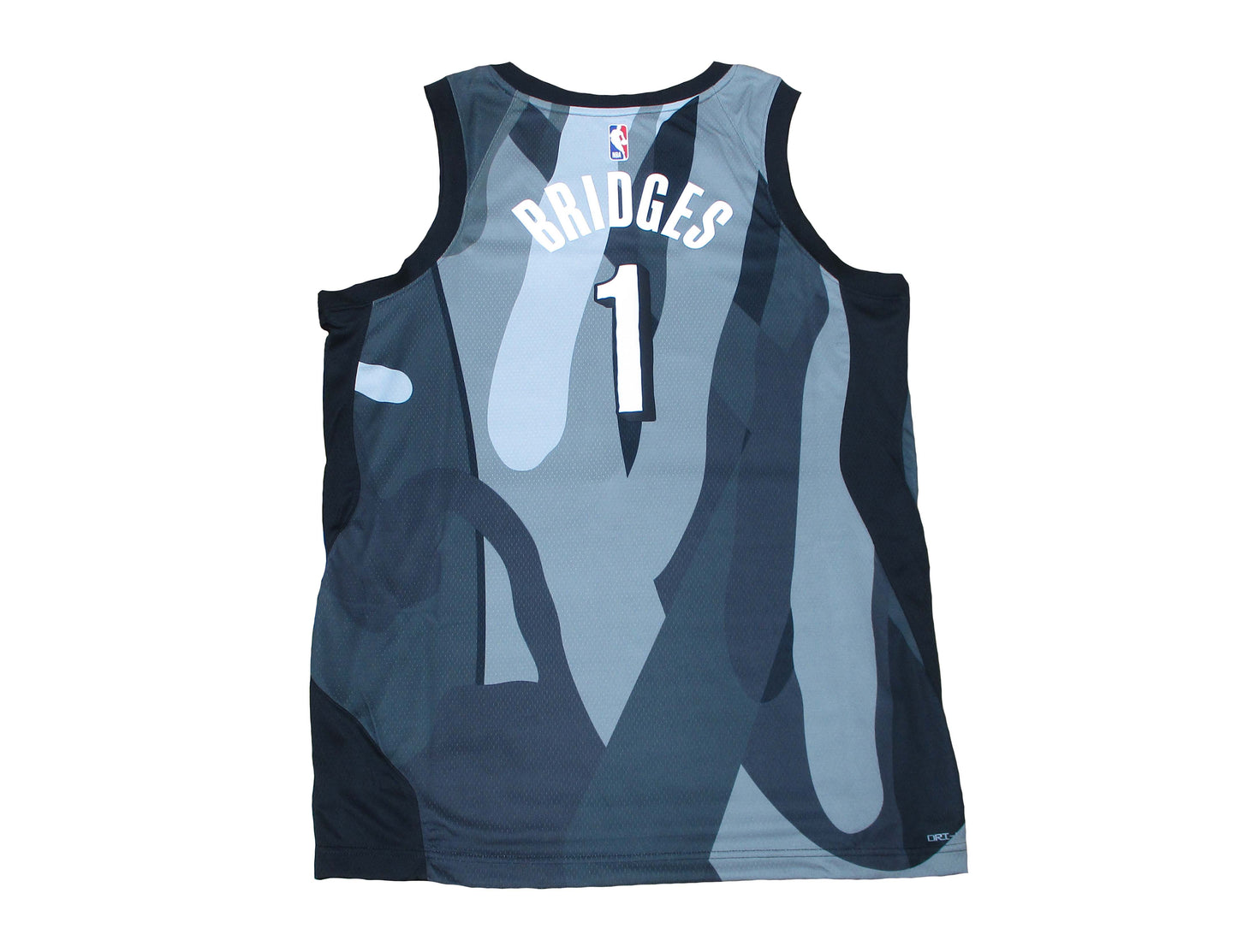Brooklyn Nets Basketball Trikot Mikal Bridges Nike Swingman City Edition